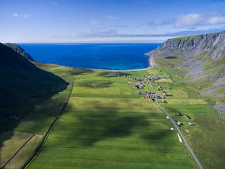 Image showing Unstad on Lofoten