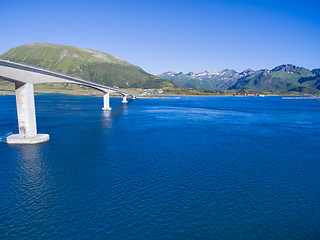 Image showing Bridge on Lofoten