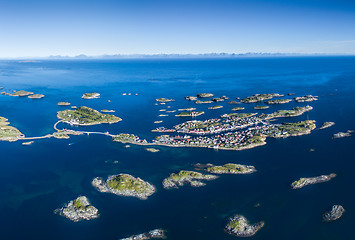 Image showing Aerial Norway