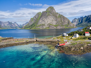 Image showing Rorbu in Reine