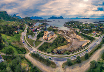 Image showing Lofoten cathedral