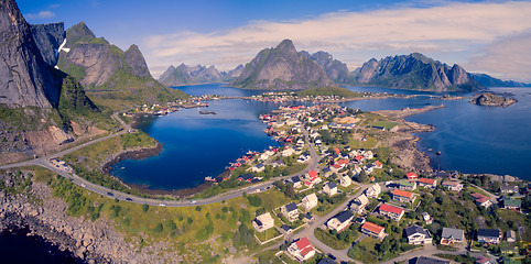 Image showing Reine on Lofoten