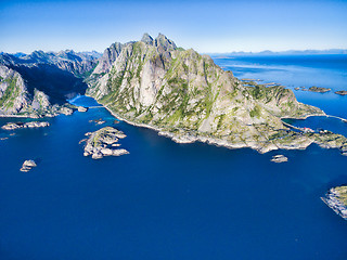 Image showing Peaks on Lofoten