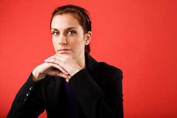 Image showing Confident Business Woman