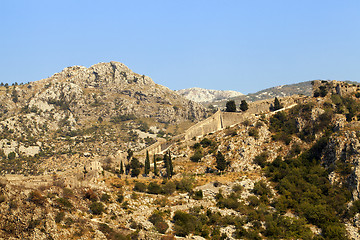 Image showing fortress. Kotor  