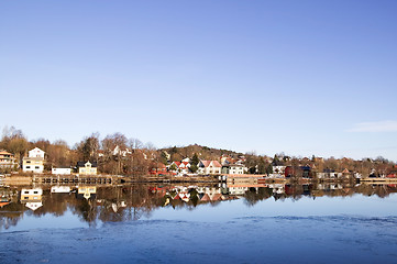 Image showing Residential on River