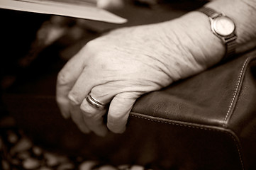 Image showing Old Hand