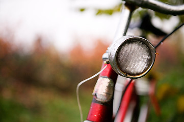 Image showing Retro Bike Detail