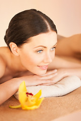 Image showing woman in spa