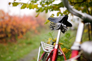 Image showing Retro Bike Detail