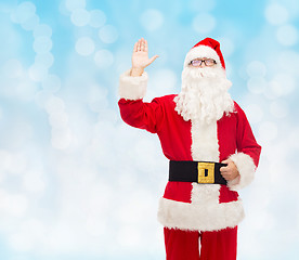 Image showing man in costume of santa claus