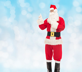 Image showing man in costume of santa claus