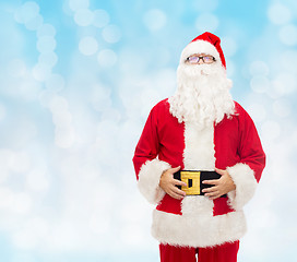 Image showing man in costume of santa claus