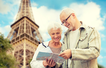 Image showing senior couple on city street