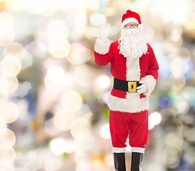 Image showing man in costume of santa claus