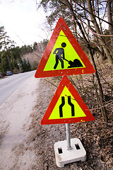 Image showing Construction sign