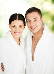 Image showing couple in spa