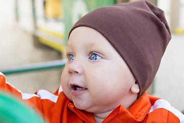 Image showing Portrait of little boy