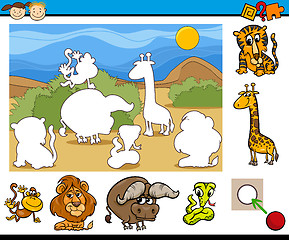 Image showing educational preschool game cartoon