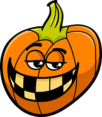 Image showing jack lantern cartoon