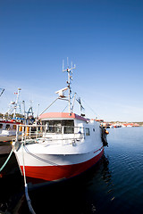 Image showing Fishing Boats at Dock