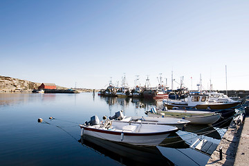 Image showing Fishing Boats at Dock