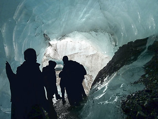 Image showing inside glacier