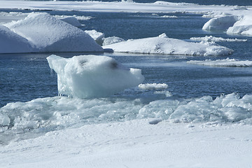 Image showing Glacier lagoon Jokulsarlon, Iceland