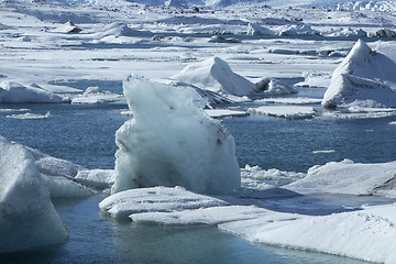 Image showing Glacier lagoon Jokulsarlon, Iceland