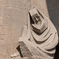 Image showing Sagrada Familia detail