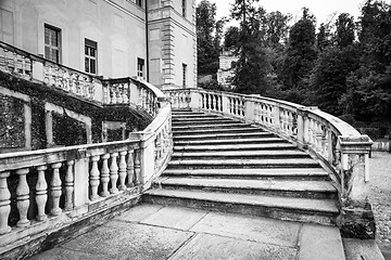 Image showing Old marble staircase