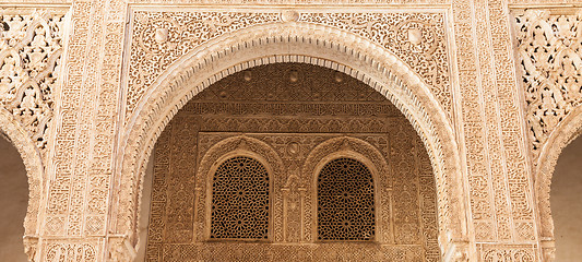 Image showing Islamic Palace Interior