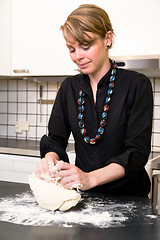 Image showing Making Bread