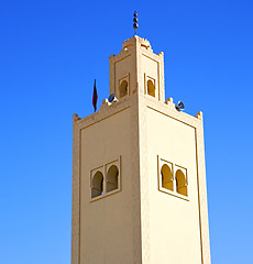 Image showing  the history  symbol  in morocco  africa  minaret religion and  