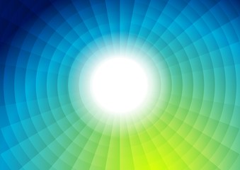 Image showing Tech bright futuristic abstract background