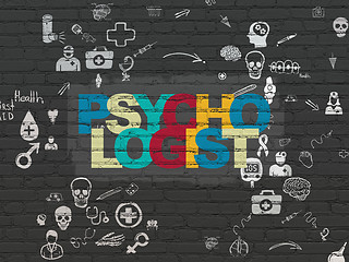 Image showing Healthcare concept: Psychologist on wall background