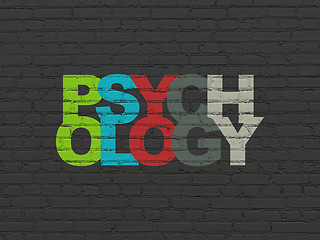 Image showing Healthcare concept: Psychology on wall background