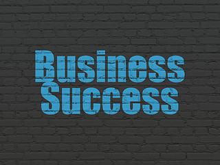 Image showing Finance concept: Business Success on wall background