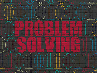 Image showing Business concept: Problem Solving on wall background