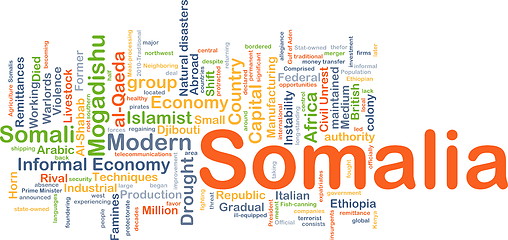 Image showing Somalia background concept