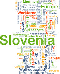 Image showing Slovenia background concept