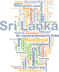 Image showing Sri Lanka background concept