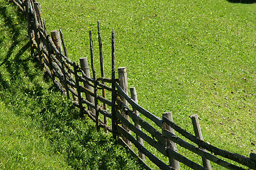 Image showing Alpine Fence