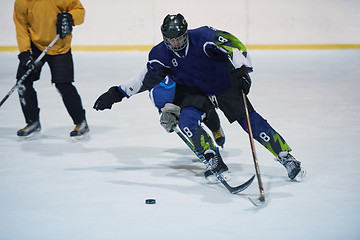 Image showing ice hockey sport players