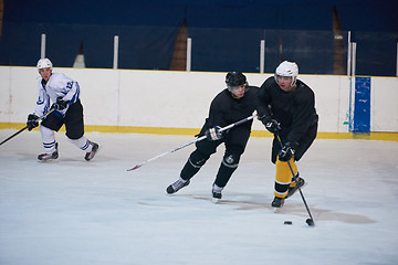 Image showing ice hockey sport players