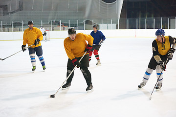 Image showing ice hockey sport players