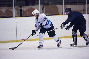 Image showing ice hockey sport players