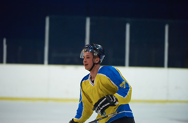 Image showing ice hockey sport players