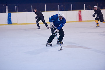 Image showing ice hockey sport players