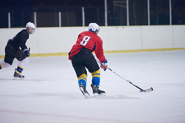 Image showing ice hockey sport players